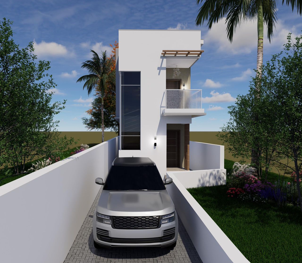 4 BEDROOM DUPLEX WITH AN ATTACHED BQ